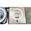 Image 2 : BOX LOT OF RING LIGHTS MODEL ZB-F348
