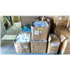 Image 1 : PALLET OF ASSORTED ITEMS INCLUDING; TRIPODS, INFANT TEETHING TOYS, BEDDING AND MORE