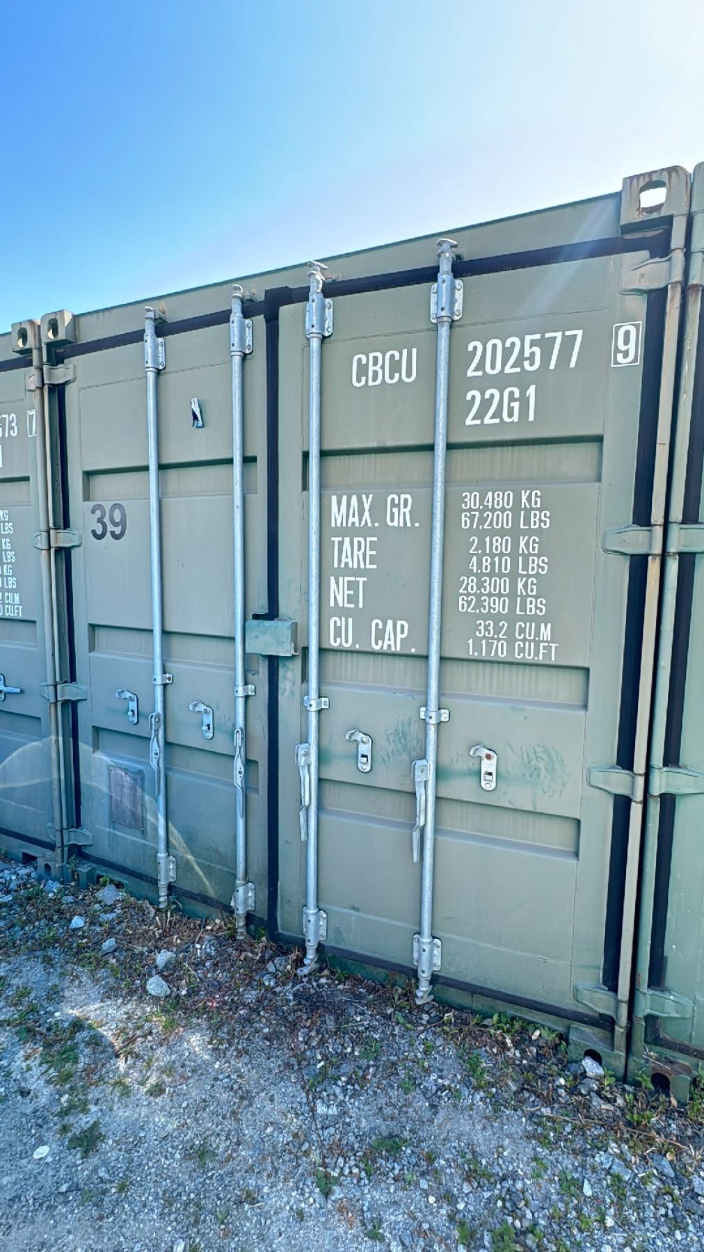 ENTIRE CONTENTS OF 20 FOOT STORAGE CONTAINER . **BUYER MUST TAKE ALL ...