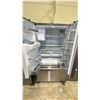 Image 2 : BOSCH STAINLESS STEEL FRENCH DOOR FRIDGE WITH PULL OUT FREEZER & HAS WATER AND ICE 36" ACROSS