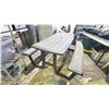 Image 2 : FOLDING GREY PICNIC TABLE
