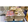 Image 1 : PALLET OF PUZZLES, PRANK CHIP CONTAINERS, DISPOSABLE PLASTIC CUPS AND MORE