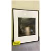 Image 1 : FRAMED "MOON RISE" ART PIECE BY PO CHEN #653