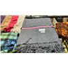 Image 3 : SHELF LOT OF SCARFS BRANDS INCLUDING; KILTANE, THOM BROWNE AND MORE