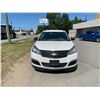 Image 2 : 2014 CHEVROLET TRAVERSE LS WHITE VIN 1GNKRFED3EJ216219