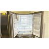 Image 2 : FRIGIDAIRE STAINLESS STEEL FRENCH DOOR FRIDGE WITH ROLLOUT FREEZER & WATER/ICE DISPENSER 36" WIDE