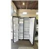 Image 2 : FRIGIDAIRE STAINLESS STEEL SIDE BY SIDE FRIDGE WITH WATER/ICE DISPENSER 36"