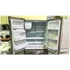 Image 2 : MAYTAG STAINLESS STEEL FRENCH DOOR FRIDGE WITH ROLLOUT FREEZER & WATER/ICE DISPENSER 35.5" WIDE