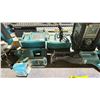 Image 3 : SHELF OF ASSORTED MAKITA TOOLS INCLUDING; RECIPROCATING SAW, MITER SAW, JOBSITE SPEAKER & MORE (NO