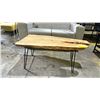 Image 1 : LIVE EDGE WOOD COFFEE TABLE