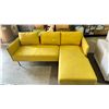 Image 1 : LEFT HAND L SHAPE SOFA (REQUIRES CLEANING, MAY BE DAMAGED)