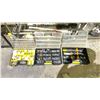Image 2 : LOT OF 3 ASSORTED BIT ORGANIZERS WITH BIT CONTENTS