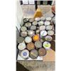 Image 2 : PALLET OF ASSORTED PAINT (MANY OPENED & NOT FULL)