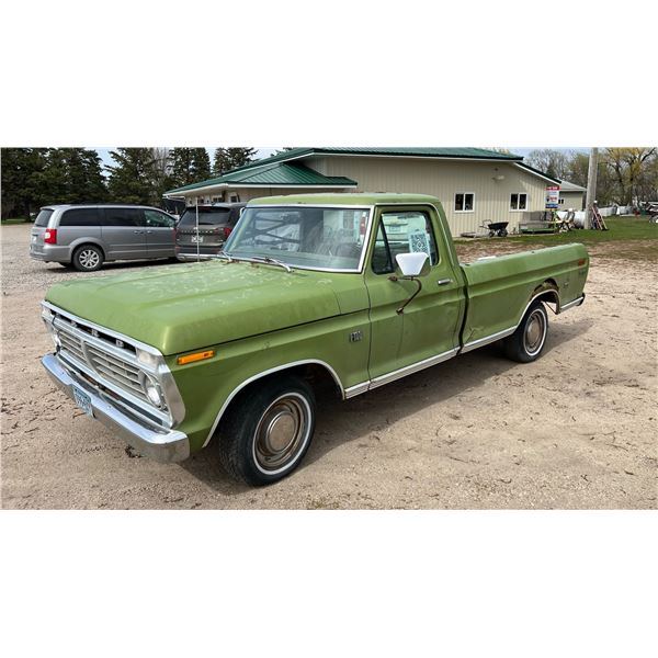 1971 FORD F100 PICKUP 2 WD
