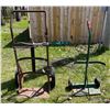 Image 1 : WELDING TANK CART AND 55-GAL DRUM CART / DOLLIES