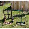 Image 2 : WELDING TANK CART AND 55-GAL DRUM CART / DOLLIES