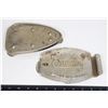 Image 1 : TWO VINTAGE IRON BASES, ONE COLEMAN