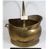 Image 1 : ANTIQUE BRASS COAL BUCKET