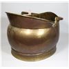 Image 3 : ANTIQUE BRASS COAL BUCKET