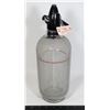 Image 1 : VINTAGE  SODA SIPHON SELTZER GLASS BOTTLE