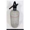 Image 2 : VINTAGE  SODA SIPHON SELTZER GLASS BOTTLE