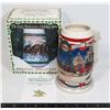 Image 1 : 1993 BUDWEISER HOLIDAY STEIN IN BOX