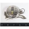 Image 4 : NEW SILVER TONE STAR WARS THEME POCKET WATCH MUSIC