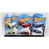 Image 1 : LOT OF THREE HOT WHEELS CARS