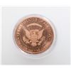 Image 2 : 1-OZ FINE COPPER ROUND TRUMPS WALL IN CAPSULE
