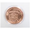 Image 1 : 1-OZ FINE COPPER ROUND TRUMPS SPACE FORCE IN