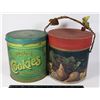 Image 1 : HOMESTYLE CRISP'N CRUNCHY COOKIES TIN CAN COMES