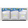 Image 1 : THREE NEW LED WALL TAP LIGHTS