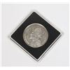 Image 1 : 1947 PANAMA SILVERY 1/2 BALBOA IN SQUARE CAPSULE