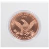 Image 2 : 1-OZ FINE COPPER ROUND DRAGON IN CAPSULE