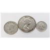Image 2 : 1/2 OZ WORTH OF SILVER CANADIAN COINS