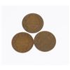 Image 1 : THREE 1918 CANADA LARGE CENTS
