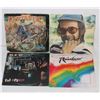 Image 1 : 4 VINYL RECORDS K-TEL RAINBOW REO SPEEDWAGON