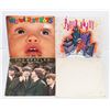 Image 1 : 4 VINYL RECORDS  THE BEATLES PAULA ABDUL MEN WITH