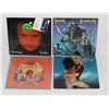 Image 1 : 4 VINYL RECORDS NAZARETH PHIL COLLINS ROD STEWART