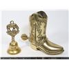 Image 1 : VINTAGE MADE IN ENGLAND BRASS HORSE BELL SOLD