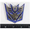 Image 1 : TRANSFORMERS DECEPTICON LOGO BELT BUCKLE