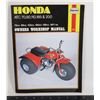 Image 1 : VINTAGE HAYNES HONDA ATC 70,90,110,85 & 200 OWNERS