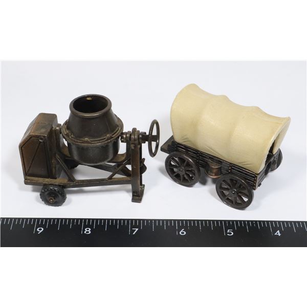 TWO VINTAGE MADE IN HONG KONG PENCIL SHARPENERS