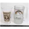 Image 1 : 2 GLASSES 1 RETRO COKE & 1 DISNEY MUG