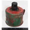 Image 1 : RAILROAD TORCH SMUDGE POT