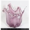 Image 2 : MURANO GLASS MADE IN ITALY ART GLASS VASE