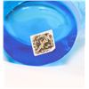 Image 3 : BLUE GLASS SCULPTURE HAND MADE BY ALTAGLASS