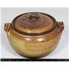 Image 2 : VINTAGE ARTIST SIGNED POTTERY POT WITH LID