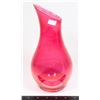 Image 2 : VINTAGE GLASS VASE ASYMMETRICAL