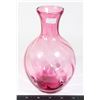 Image 2 : COLOURED GLASS VASE